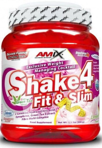Proteiinijauheet Amix Shake 4 Fit&Slim 1000g - Vanilla