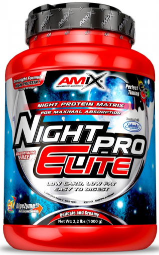 Heraproteiinijauhe Amix Night PRO Elite 1kg