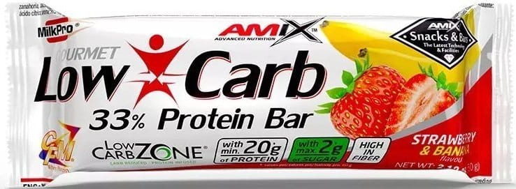 Proteiinipatukka Amix Low-Carb 33% Protein 60g