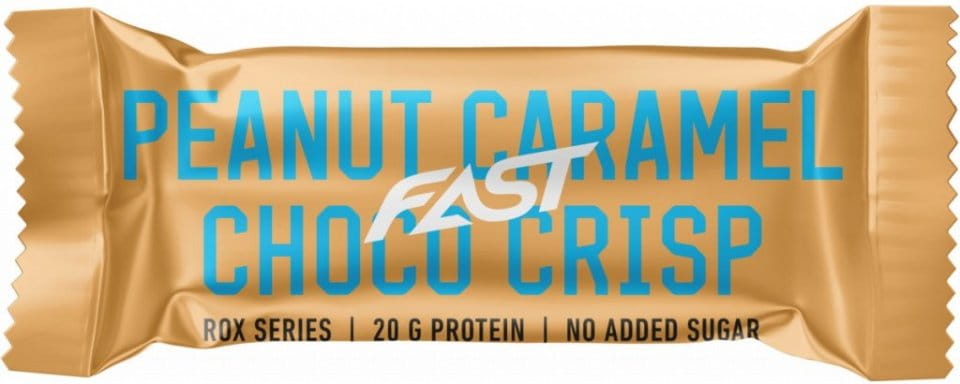Proteiinipatukat ja keksit FAST FAST ROX 55g Peanut Caramel crisp 55g