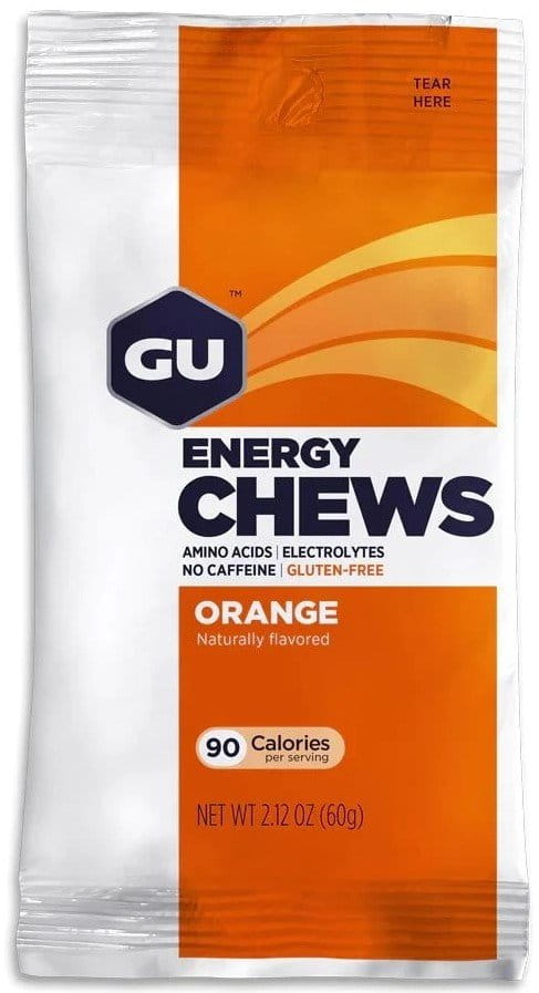 Energiageelit GU Energy Chews 60 g Orange