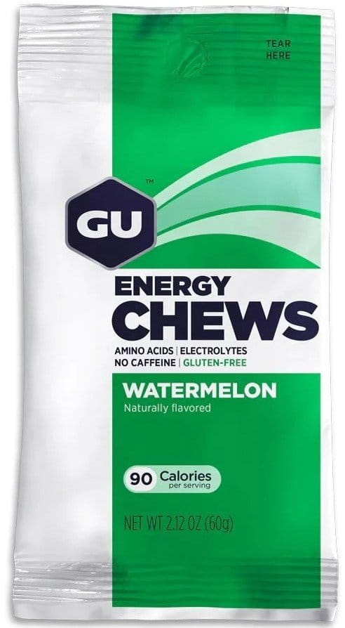 Energiageelit GU Energy Chews 60 g Watermelon