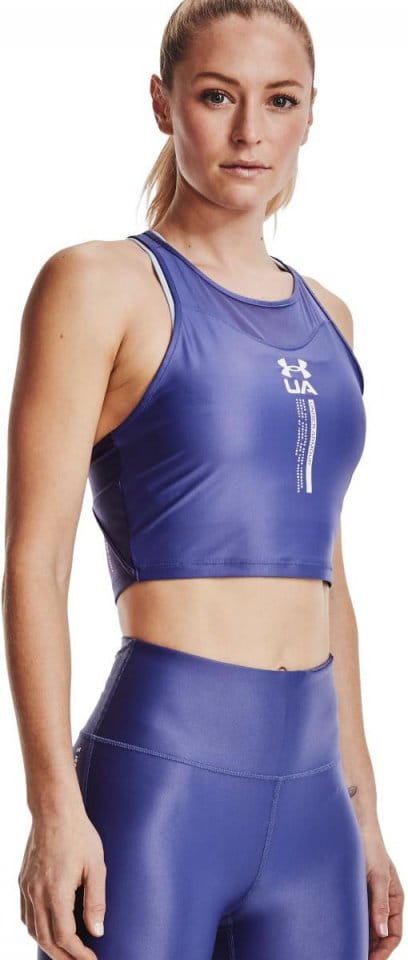 Toppi Under Armour UA Iso Chill Crop Tank-PPL