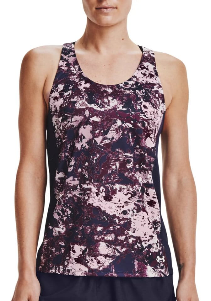 Toppi Under Armour UA Fly By Printed Tank-PNK