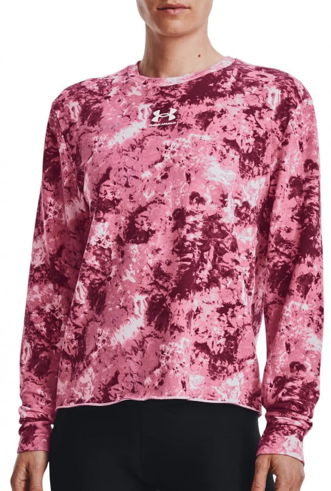 Collegepaidat Under Armour Rival Terry Print Crew