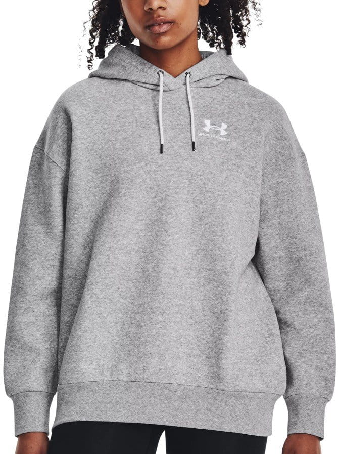 Hupparit Under Armour Essential Flc OS Hoodie-GRY