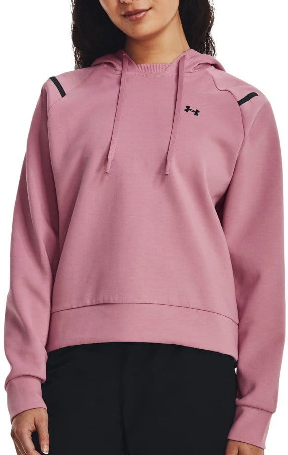 Collegepaidat Under Armour Unstoppable Flc Hoodie-PNK