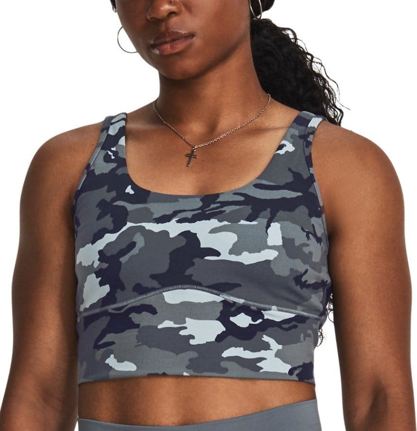 Toppi Under Armour Meridian Fitted CropTankPrnt-BLU