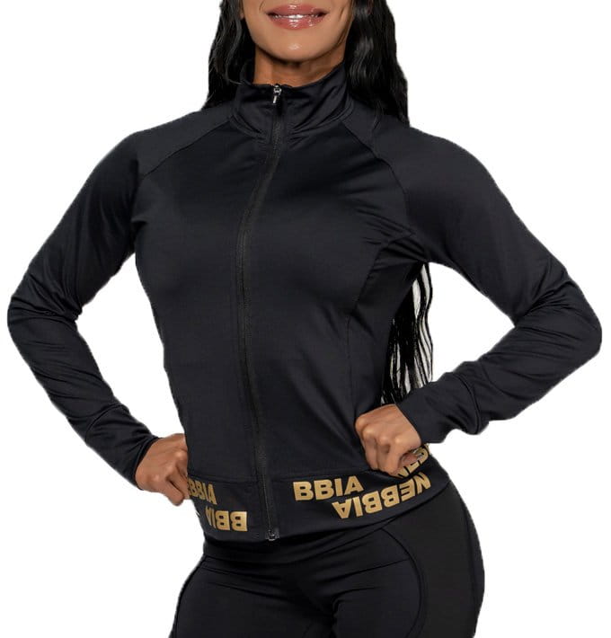 Collegepaidat NEBBIA Women s Zip-Up Jacket INTENSE Warm-Up Gold