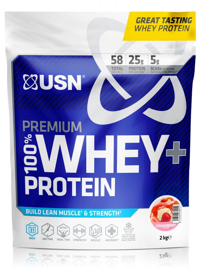Heraproteiinijauhe USN 100% Premium 2kg wheytella