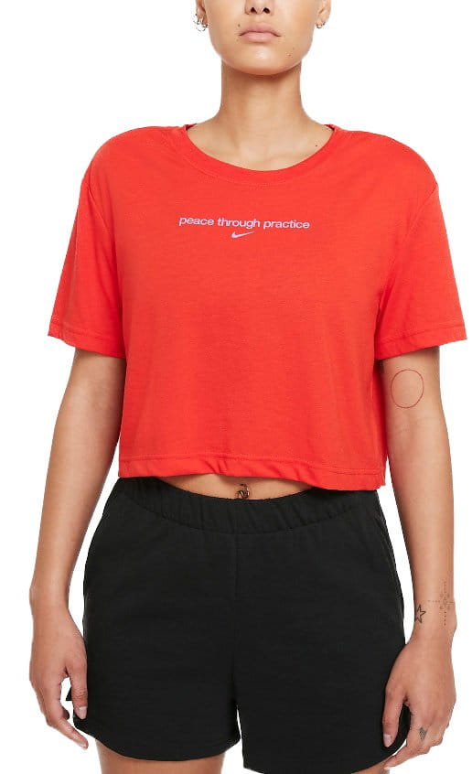 T-paita Nike Yoga Women s Cropped Graphic T-Shirt