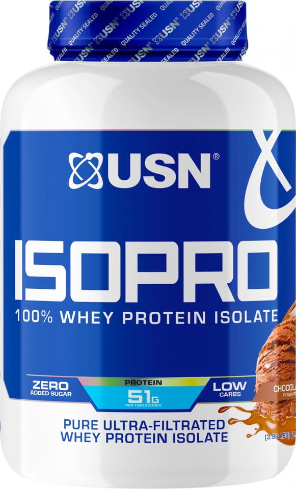 Proteiinijauheet USN IsoPro Whey Protein Isolate (čokoláda 1.8 kg)