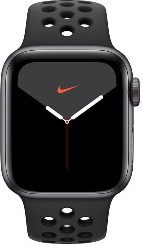 Kello Apple Watch Series 5 GPS, 40mm Space Grey Aluminium Case with Anthracite/Black Sport Band