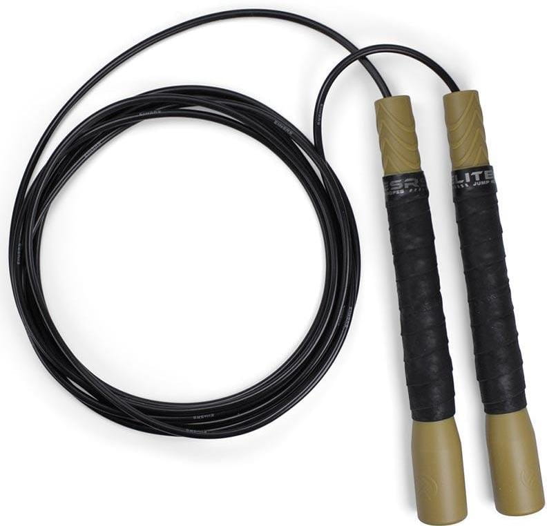 Hyppynaru ELITE SRS Pro Freestyle Jump Rope - Gold Handle / Black 4mm Cord