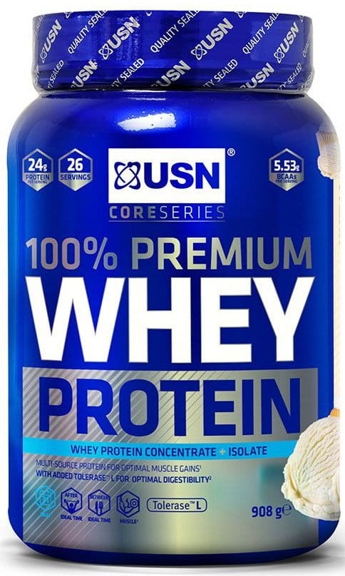 Proteiinijauheet USN 100% Whey Protein Premium vanila 2.28kg